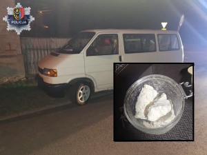 Narkotyki w samochodzie, kierowca pod ich wpływem – 35-latek został tymczasowo aresztowany