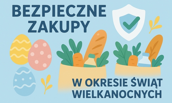 Grafika "Bezpieczne Zakupy"