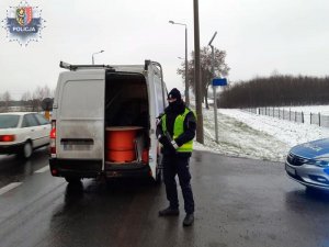 Polkowiccy policjanci również strzegą naszej wschodniej granicy