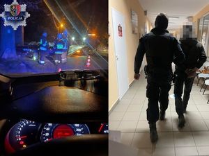 Nocny pościg w Brunowie - Nieodpowiedzialny 40-latek w rękach policjantów