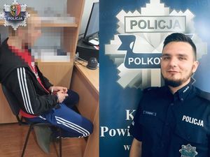 Dzielnicowy z Gaworzyc interweniował po służbie w Polkowicach
