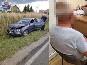 Kolizja dwóch pijanych kierowców - Sprawcę próbował wybronić kolega