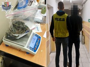 Polkowicka Policja zabezpieczyła prawie kilogram narkotyków