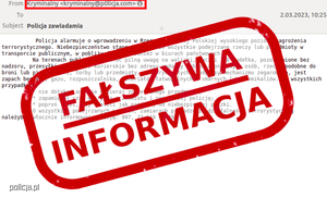 Fałszywa informacja