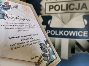 Piękny gest dla naszych policjantów