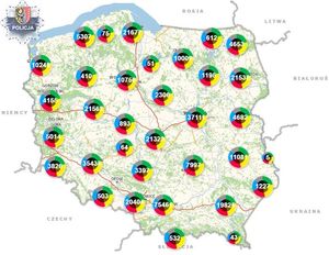 Miniony miesiąc w podsumowaniu zgłoszeń mieszkańców z Krajowej Mapy Zagrożeń Bezpieczeństwa