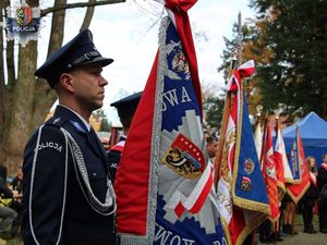 Polkowiccy policjanci uczestniczyli w Obchodach Święta Niepodległości