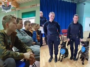 Odpowiedzialność nieletnich za czyny karalne tematem spotkania policjantów z polkowickimi uczniami