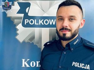Prezentujemy kolejnego dzielnicowego zajmującego się sprawami mieszkańców Chocianowa