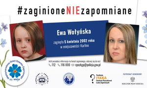 #zaginioneNIEzapomniane – nadal szukamy Ewy