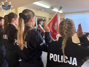Kolejni funkcjonariusze zasilili szeregi polkowickiej Policji