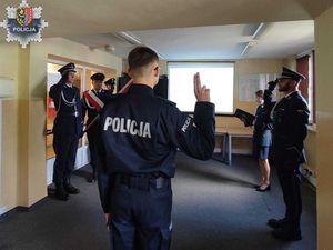 Kolejny funkcjonariusz zasilił szeregi polkowickiej Policji