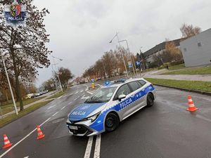 Polkowiccy policjanci czuwali nad bezpieczeństwem uczestników IX Polkowickiego Biegu Niepodległości