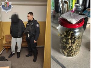 40-latek z Przemkowa zatrzymany za posiadanie narkotyków