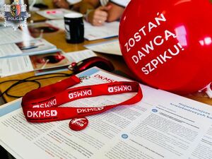 Polkowicka Komenda Policji z sercem dla innych. Wspólna akcja z Klubem HDK PCK ,,Serce Górnika" zakończona sukcesem