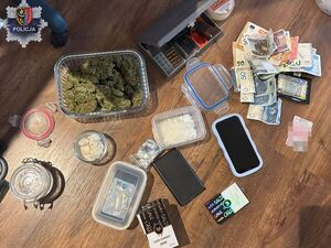 Polkowiccy kryminalni w akcji- zatrzymali handlarza narkotyków poza powiatem