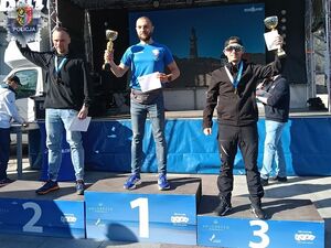 Nie do zatrzymania! 15 km w godzinę i podium dla Policjanta z Polkowic w Kołobrzegu.