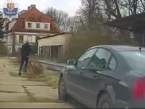 Myślał, że zdąży uciec, ale policjant z Grębocic szybko zamknął temat.