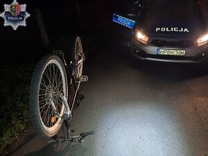 rower i radiowóz