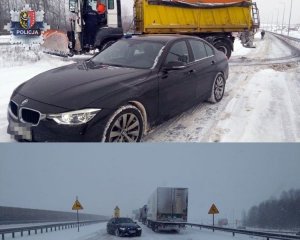 Bardzo trudne warunki na dolnośląskich drogach. Zachowajmy SZCZEGÓLNĄ ostrożność i koncentrację za kierownicą!