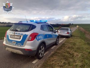 Czuł się winny, więc podarł prawo jazdy na oczach policjantów