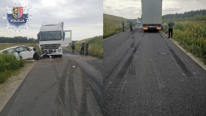 Zawsze pamiętajmy o ostrożności! Tragiczna śmierć na drodze w powiecie polkowickim